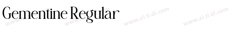 Gementine Regular字体转换 Gementine Regular字体转换